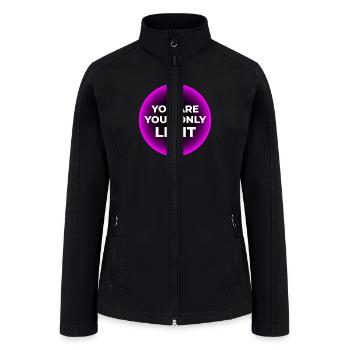 No Limits T-SHIRT - Women’s Soft Shell Jacket - black - Front