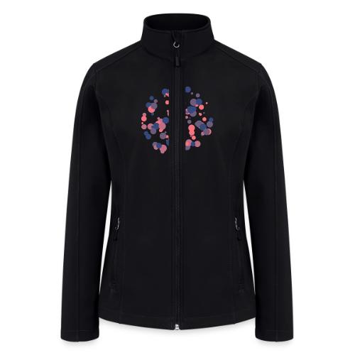 abstract circles pattern - Women’s Soft Shell Jacket