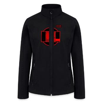 Black Sacrifices the Rook to Red - Women’s Soft Shell Jacket - black - Front