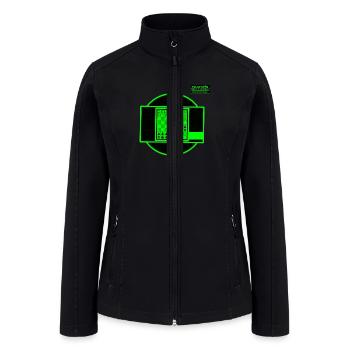 Black Sacrifices the Rook to Green - Women’s Soft Shell Jacket - black - Front