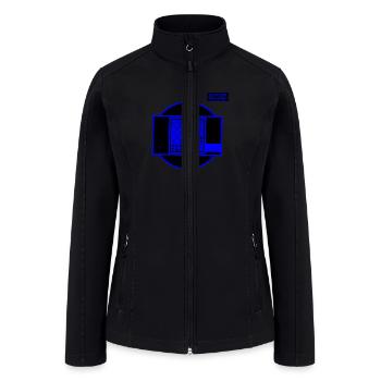 Black Sacrifices the Rook to Blue - Women’s Soft Shell Jacket - black - Front