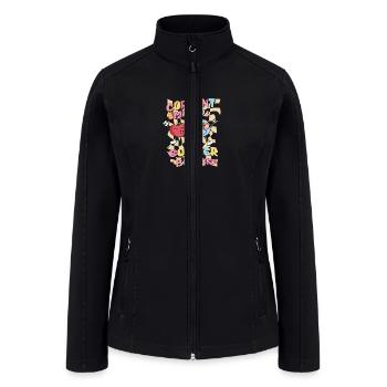 Current Mood Summer Break - Women’s Soft Shell Jacket - black - Front
