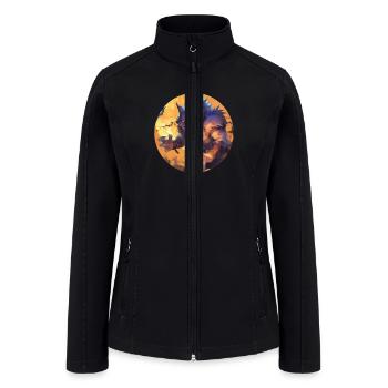 Werewolf Halloween t-shirt - Women’s Soft Shell Jacket - black - Front