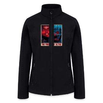 The Office of Sacrifice – 80’s Horror - Women’s Soft Shell Jacket - black - Front