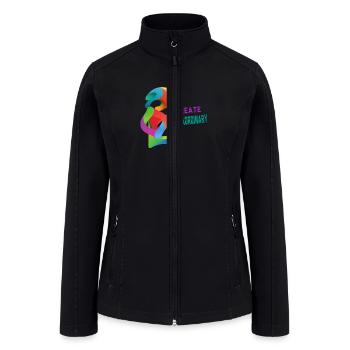 Create Extraordinary - Women’s Soft Shell Jacket - black - Front