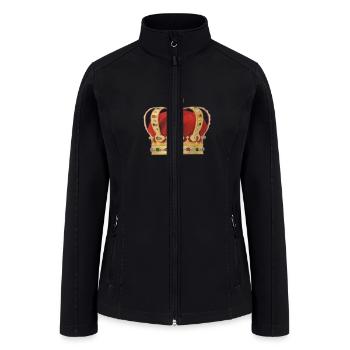 Tees - Women’s Soft Shell Jacket - black - Front