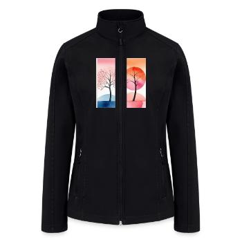 Stardust Quartet - Women’s Soft Shell Jacket - black - Front