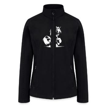Unicorn Mode On Today - Cuteness Activated - Women’s Soft Shell Jacket - black - Front