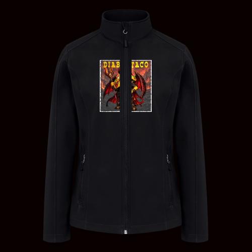 The Diablo Taco Spicy Demon Character - Women’s Soft Shell Jacket