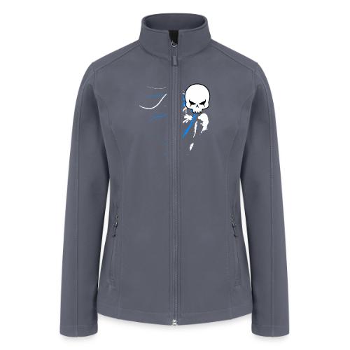 cyber skull bluw - Women’s Soft Shell Jacket