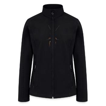 BEDAZZLED ROACH - Women’s Soft Shell Jacket - black - Front