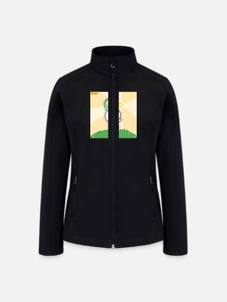 Sparkling potato sprouts - Women’s Soft Shell Jacket - black