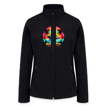Family-Vacation-Adventure-England- - Women’s Soft Shell Jacket - black - Front