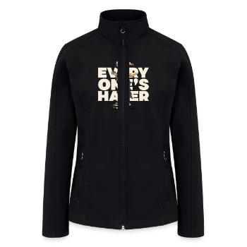 Every One's Hater | Silly - Women’s Soft Shell Jacket - black - Front