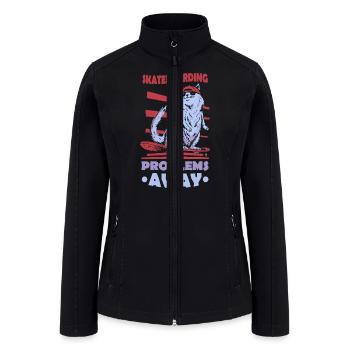my problems away skaters - Women’s Soft Shell Jacket - black - Front