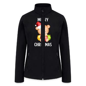 Christmas Doll - Women’s Soft Shell Jacket - black - Front