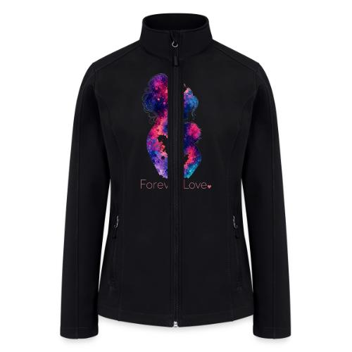 Forever Love-Vibrant Watercolor Mother-Child - Women’s Soft Shell Jacket