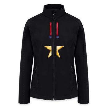 Golden Medal Of Honor For Veterans Day - Women’s Soft Shell Jacket - black - Front