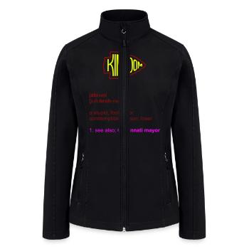 Definition of Jabroni - Women’s Soft Shell Jacket - black - Front