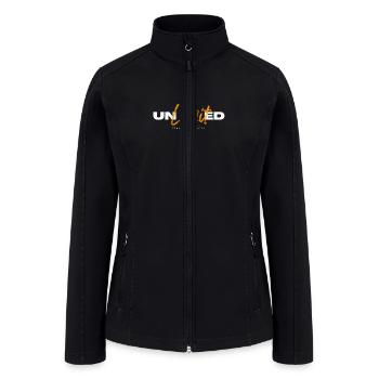 Team CORE Unlimited - Women’s Soft Shell Jacket - black - Front