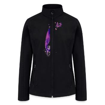Unlimited - Women’s Soft Shell Jacket - black - Front