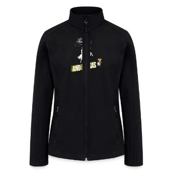 Cowboys and Lhasas - Women’s Soft Shell Jacket - black - Front
