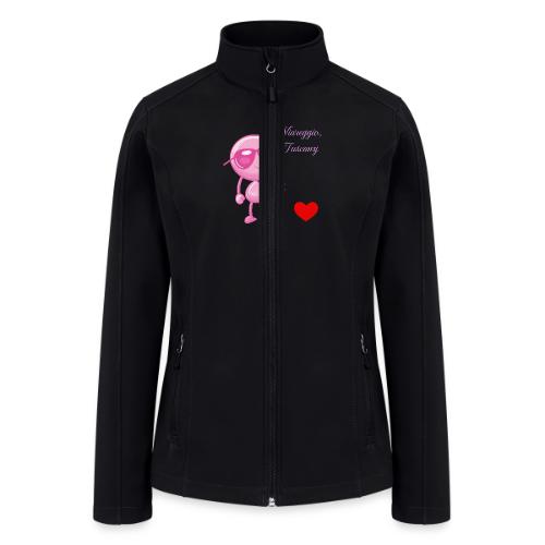 Smoon City_Viareggio Tuscany Pink - Women’s Soft Shell Jacket