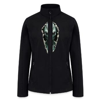 Alien Within - Women’s Soft Shell Jacket - black - Front