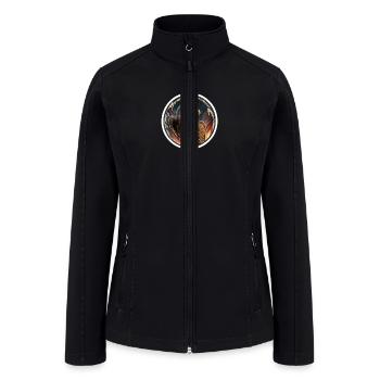 Eagle Symbol - Women’s Soft Shell Jacket - black - Front