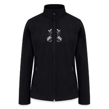 Strength and Honor - Women’s Soft Shell Jacket - black - Front