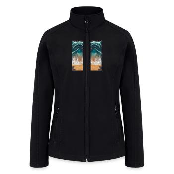 sea lovers - Women’s Soft Shell Jacket - black - Front
