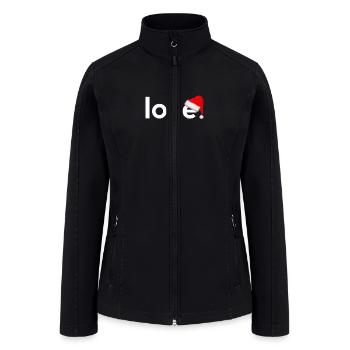 Christmas s Women Kids - Women’s Soft Shell Jacket - black - Front