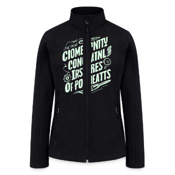 Create Your Reality - Women’s Soft Shell Jacket - black - Front
