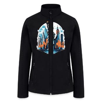 New York Statue of Liberty - Women’s Soft Shell Jacket - black - Front