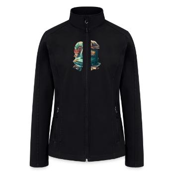90's Technology Gadgets Gift shirts - Women’s Soft Shell Jacket - black - Front