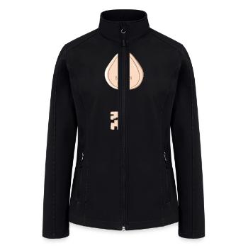 Key To My Broken Heart - Women’s Soft Shell Jacket - black - Front