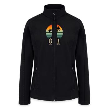 CHILL just be yourself - Women’s Soft Shell Jacket - black - Front