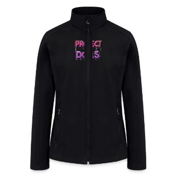 Protect the dolls - Women’s Soft Shell Jacket - black - Front