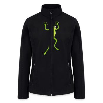 Frog Design Hot Ceiling Marketplace - Women’s Soft Shell Jacket - black - Front