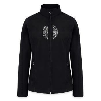 AtomsAroundYou - Women’s Soft Shell Jacket - black - Front