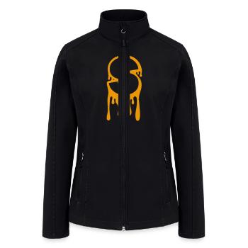 Tees - Women’s Soft Shell Jacket - black - Front