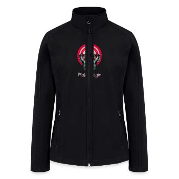 Make Magic - Women’s Soft Shell Jacket - black - Front