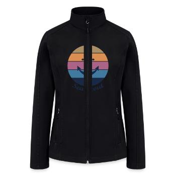 Sea scout - Women’s Soft Shell Jacket - black - Front
