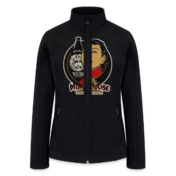 Vintage Chinese Restaurant and Bar - Women’s Soft Shell Jacket - black - Front