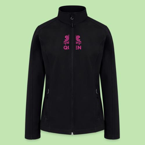 Queenlisse™ Signature Crown T-Shirt – Elegant - Women’s Soft Shell Jacket