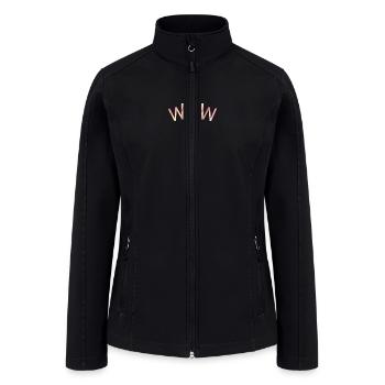 no limits - Women’s Soft Shell Jacket - black - Front