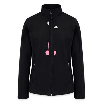 Funny Crazy Penis - Women’s Soft Shell Jacket - black - Front