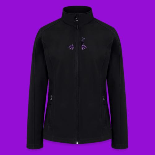 Gothix Raven Cross - Women’s Soft Shell Jacket