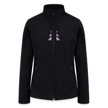 Hello Christmas year 2023,word cloud new year eva. - Women’s Soft Shell Jacket - black - Front