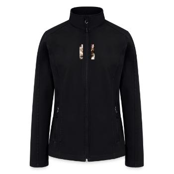 new best design/ letest design/unique special desi - Women’s Soft Shell Jacket - black - Front